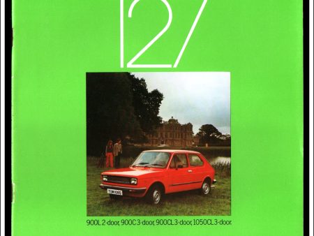 Fiat 127 Sales Brochure For 1978. For Discount