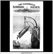 Torpedo Practise Of HMS Thunderer. Antique Print, Wood Engraving, The Illustrated London News Full Page, May 18th, 1878. Online Sale