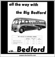 Bedford Coach. Original Vintage Advert From June, 1957. For Discount