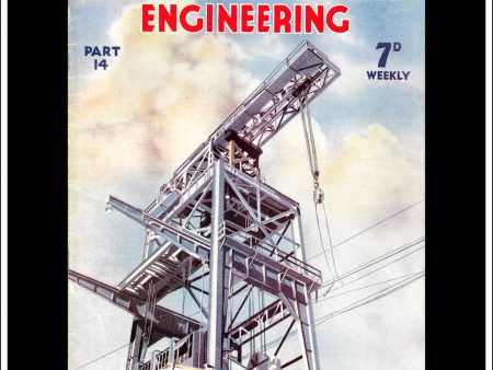 Wonders Of World Engineering Magazine No. 14. 1937. Cover - Intake Gantry At The Works On The Bonneville Dam, Tennessee, USA. For Discount