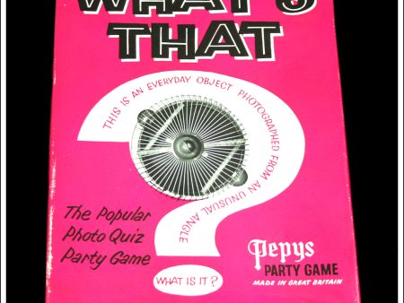 What s That, Pepys, Vintage Party Game. Online Hot Sale