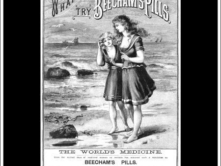 Beecham s Pills. Original Vintage Advert From July 23rd, 1887. Online now