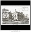 A House At Edinburgh - The Building News. Antique Print, Lithograph 1877. Sale