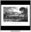 The Mote Near Maidstone, Kent, England. Antique Print, Steel Engraving 1829. Discount