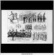 The Royal Review Of Troops From Egypt On Saturday Last. Antique Print, Wood Engraving, The Illustrated London News Full Page, November 25th, 1882. Online now