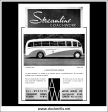 AW   All Weather Streamline Coach. Original Vintage Advert From August, 1950. Paddington Transport. Sale