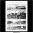 Views On The Potomac Below Washington. From Sketches By Our Special Artist. The Illustrated London News Full Page, May 18th, 1861. Supply