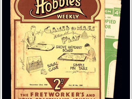 Hobbies Weekly Magazine, Vol. 89, No. 2305, December 23rd, 1939. Plan For A Canopied Mirror Shelf. Online now