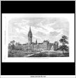 The Glasgow University: Intended New Buildings. Antique Print, Wood Engraving, Illustrated London News Full Page, April 21st, 1866. For Discount