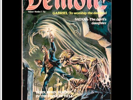 Demon! Journey With Us To The Gates Of Hell, Volume 1, Number 3, 1978. Horror Comic. British Edition. Cheap