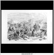 South African Warfare: A Halt Of The 24th Regiment. Antique Print, Wood Engraving, The London Illustrated News Full Page, February 22nd, 1879. Fashion