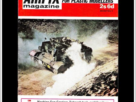 Airfix Magazine, January, 1970. Cover - British Army Universal Carrier No. 1 Mk 1. on Sale