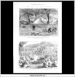 The War In Afghanistan, Head-Quarters Of Brigadier G. Macpherson. Antique Print, Wood Engraving, The Illustrated London News Full Page, February 8th, 1879. Online