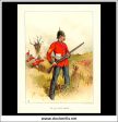 The 35th Royal Sussex, Her Majesty s Army. Antique Print c. 1890. Cheap