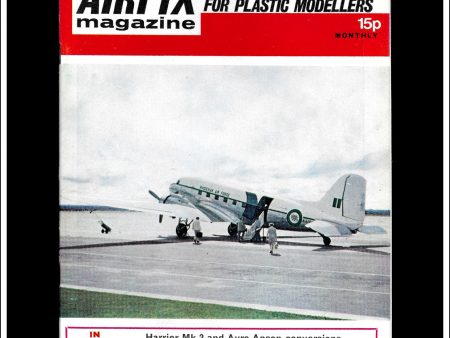 Airfix Magazine, April, 1971. Cover - Dakota. Sale