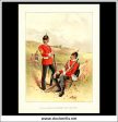 The 57th Duke Of Cambridge s Own (Middlesex), Her Majesty s Army. Antique Print c. 1890. Fashion