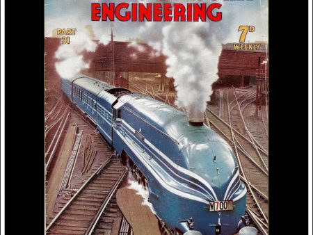 Wonders Of World Engineering Magazine No. 31. 1937. Cover - One Of Britain’s Latest Streamlined Trains, “The Coronation Scot”. Online Sale