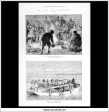 The War In Afghanistan, At The Camp Of The 10th Hussars, Jellalabad. Antique Print, Wood Engraving, The Illustrated London News Full Page, April 12th, 1879. Hot on Sale