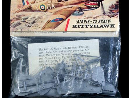 Airfix Kittyhawk 1:72 Scale Kit. Vintage Red Stripe Bag. Supply