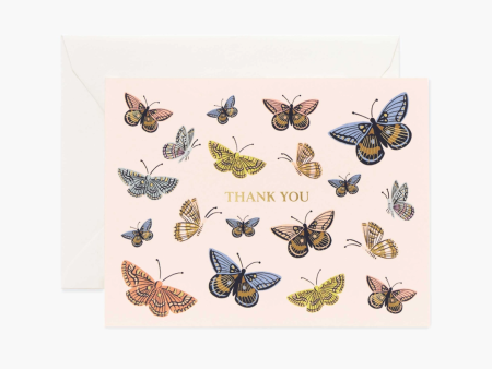 Monarch Thank You Card Online Hot Sale