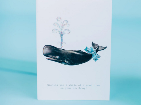 A Whale Of A Good Time Greeting Card For Discount