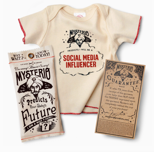 Mysterio Future-Predicting Infant Tee Shirt Discount