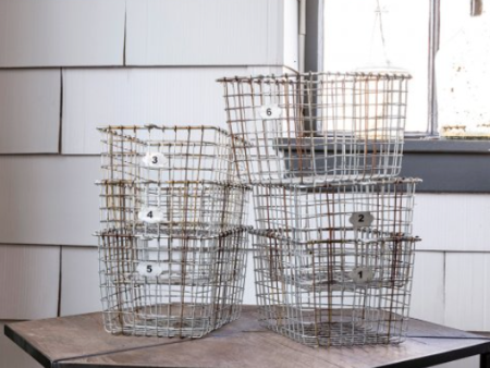 Locker Basket, Set of 6 Online now