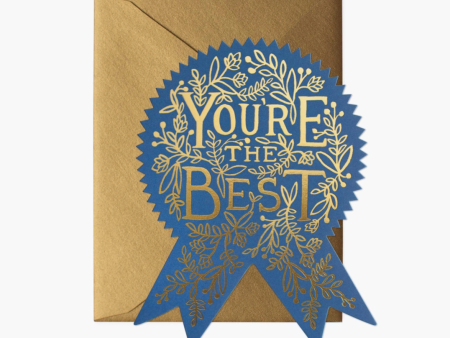 You re The Best Blue Ribbon Card Supply