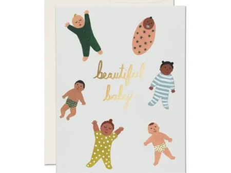 Beautiful Baby Card For Cheap