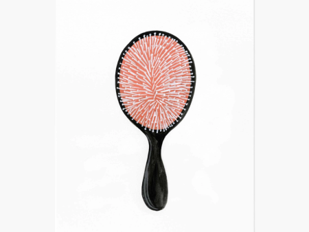 Hairbrush Art Print For Discount